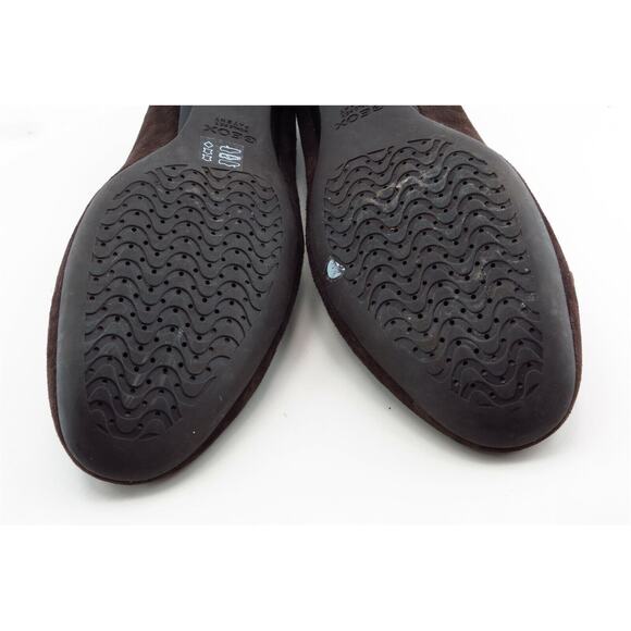 Geox Size 37.5 M Brown Round Toe Flats Leather Women - Picture 7 of 7